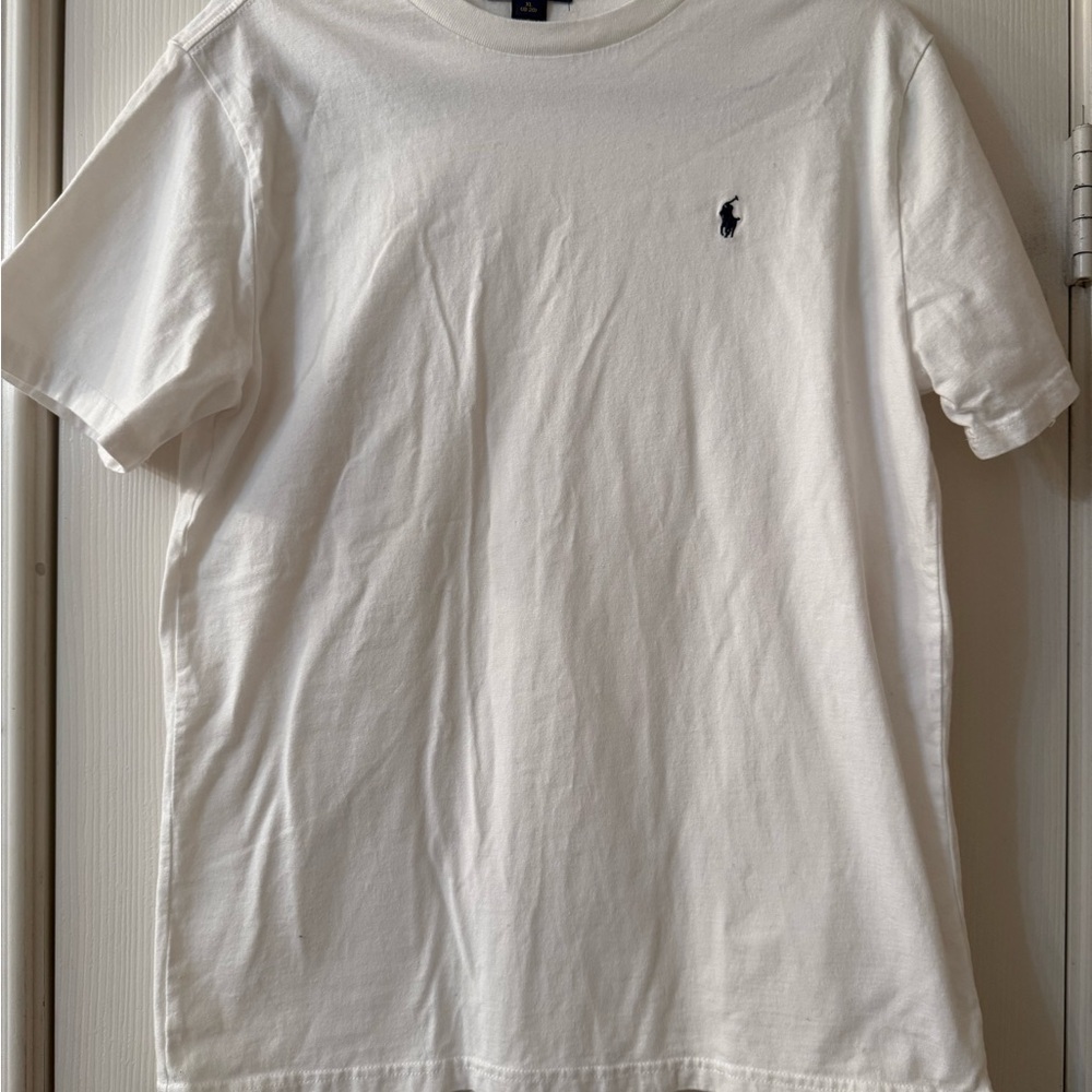Polo by Ralph Lauren Classic White Tee Boys XL (18-20)
